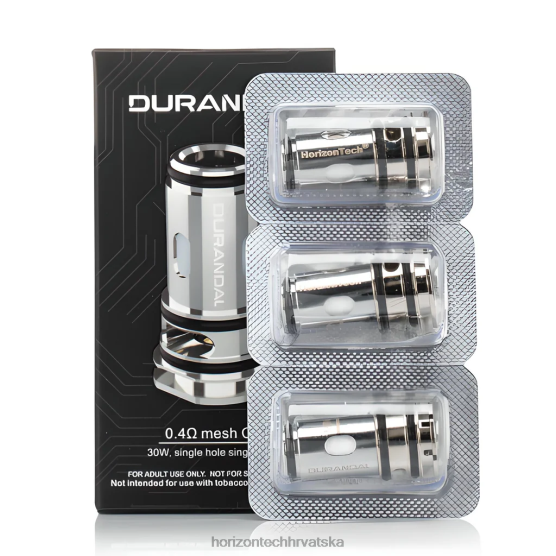 HorizonTech Durandal zavojnice (3 komada) 6PJ0P15 Horizon tech vape coils 0,4 ohma (3 komada)