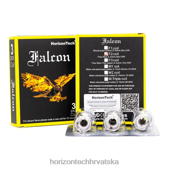 HorizonTech Falcon zavojnice (3 komada) 6PJ0P160 Horizon tech vape f2 zavojnica 0,2 ohma