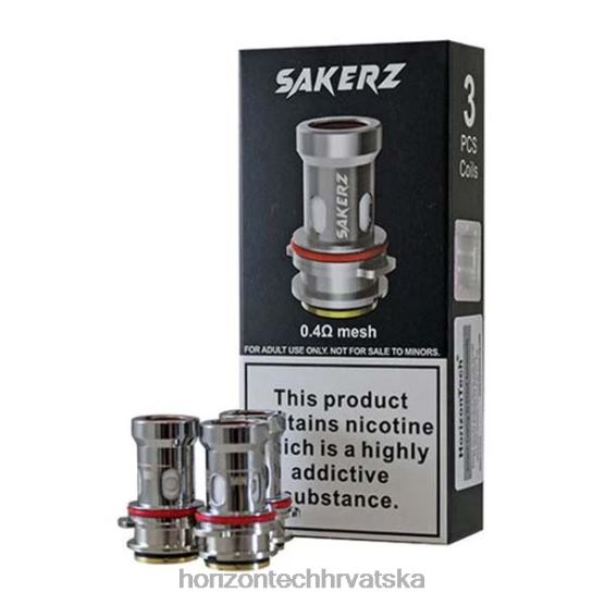 HorizonTech Sakerz zavojnice (3 komada) 6PJ0P159 HorizonTech disposable vape 0,4 ohma (3 komada)