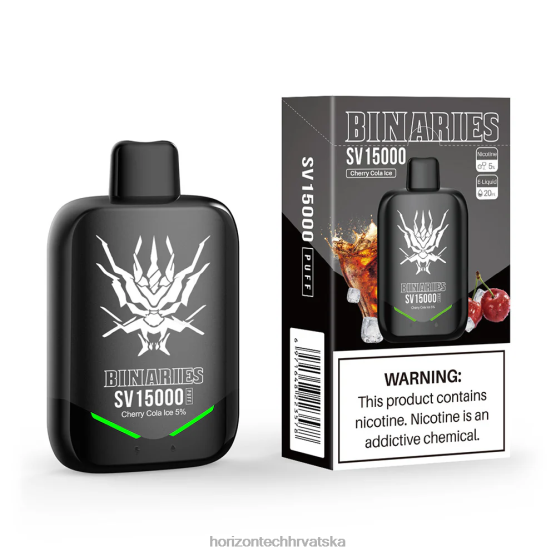 HorizonTech Binaries Cabin jednokratni sv 6PJ0P88 HorizonTech vape kit trešnja cola led