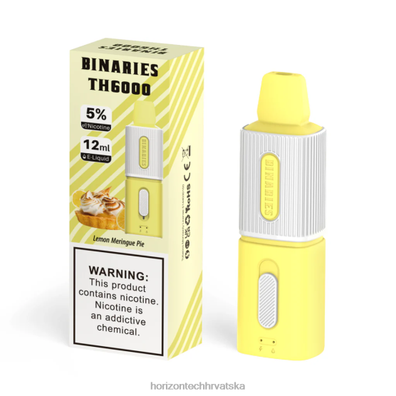 HorizonTech Binaries Cabin th6000 za jednokratnu upotrebu 12 ml 6PJ0P101 HorizonTech hrvatska beze pita od limuna
